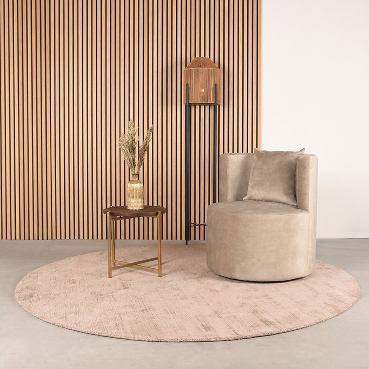 LABEL51 Fauteuil Evy - Velours - Zithoogte 65 cm